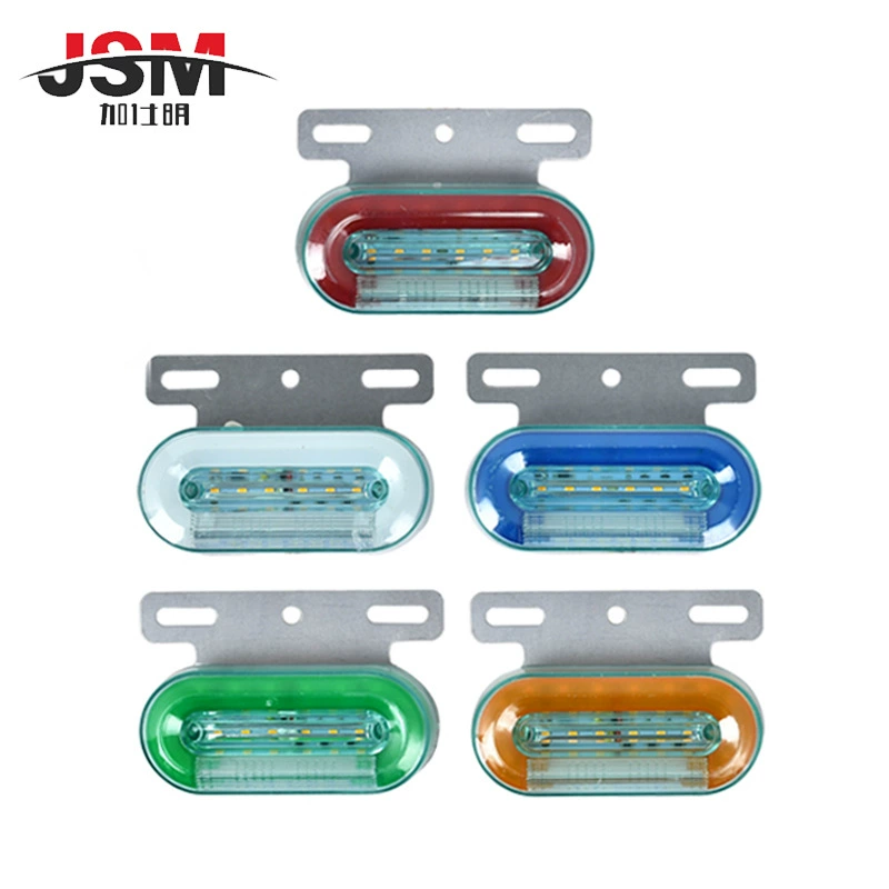 Светодиодный боковой фонарь для грузовика Инженерная машина 24 В с подсветкой грузовая шина ширина свет 12 В небольшой светопроводящий боковой свет