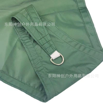 Avtomobil yan çətirləri — Balcony and Courtyard Rain Shelter - olive-green-22