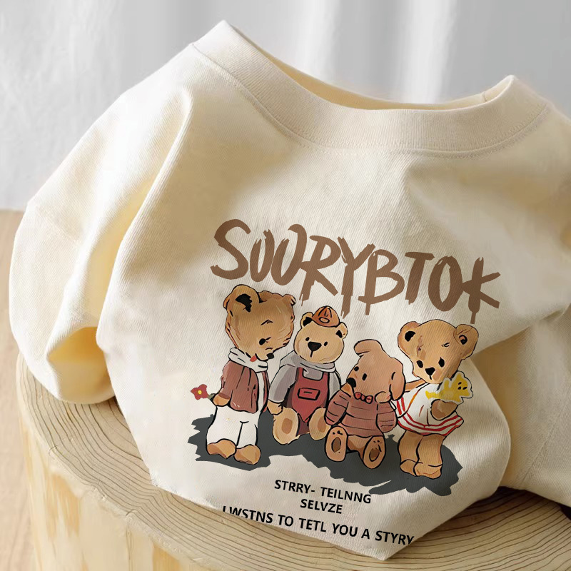 Pure Cotton Short-Sleeved T-Shirt for Women 2024 New Casual Versatile Loose Korean Fashionable Niche Age-Reducing Slimming Look Top Ins