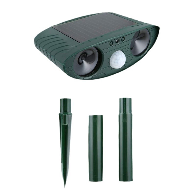 Chorreador solar para exteriores Chorreador de animales Chorreador ultrasónico de dos estaciones