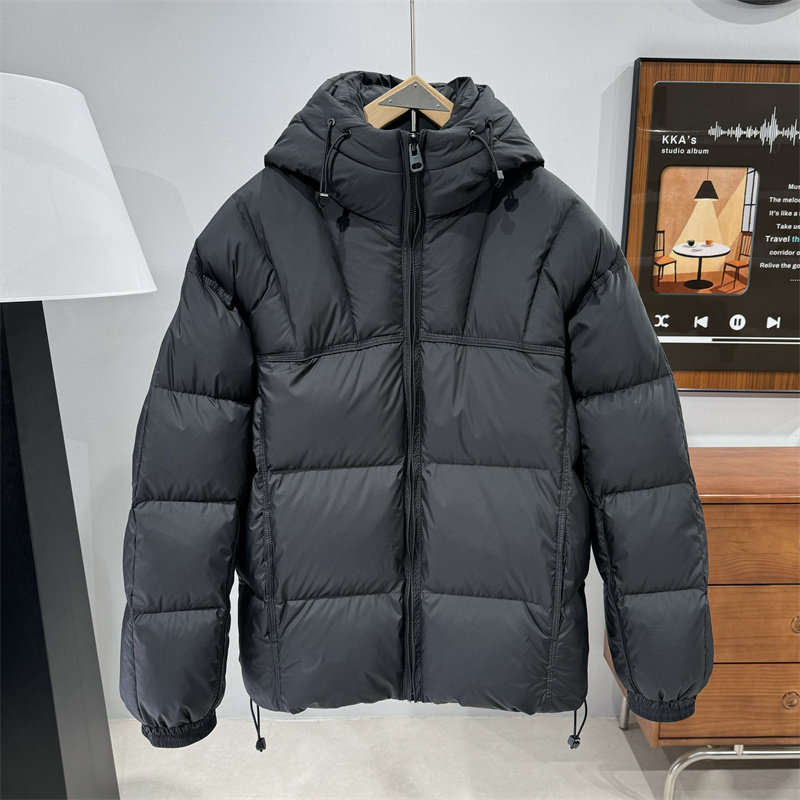Winter Puff Down Jacket for Men, High Filling Down Fluffy Jacket, Thickened Warm Hooded Casual Coat for Men Winter Puff Down Jacket for Men, High Filling Down Fluffy Jacket, Thickened Warm Hooded Casual Coat for Men