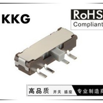KKG 拨动开关3.5(H)mm, 2.0mm行程型 滑动开关 替代SSSS224500