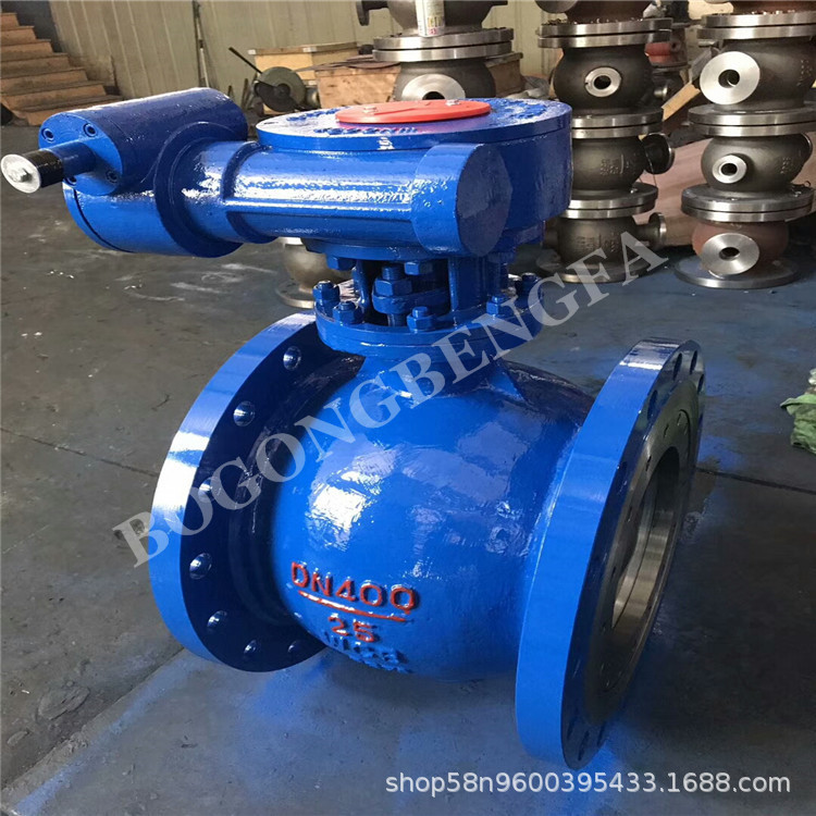 侧装式偏心半球阀 PBQ340Y-10C 卸灰固定球阀 粉料球阀