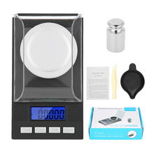 批发高精度珠宝秤克拉秤电子称0.001g便携毫克迷你宝石微型小天平