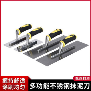 Putty Scraper 8inch Stainless Steel Smoothing Knife 14inch Stainless Steel Trowel Plastering Knife Trowel Manufacturer Wholesale