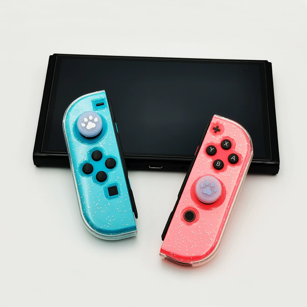 Switch OLED Flash Powder Case для NS OLED GM JoyCon Flash Crystal Powder Защитный чехол ручки