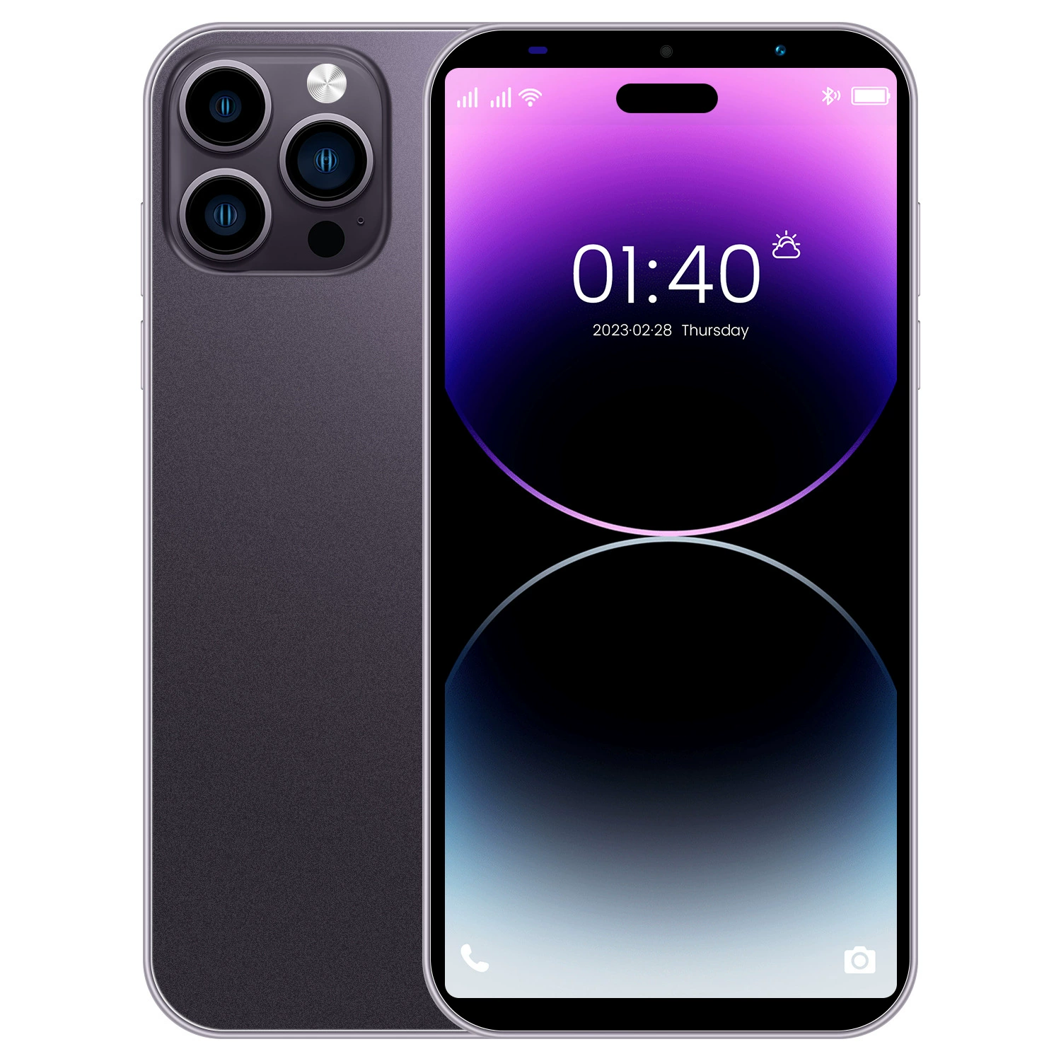 Смартфон I14 mini 5,5 дюйма, Intel Core i14, 16 ГБ ОЗУ + 512 ГБ, Android