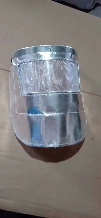 防护面罩/铝箔面屏+铝合金支架 型号M376048  库号M376048