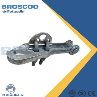 Grounding rod aluminum alloy tension clamp source manufacturer cable clamp power fittings grounding clamp brass clamp