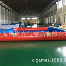 厂家供应儿童水上玩具充气小马卡通船跷跷板定 做PVC泳池玩具