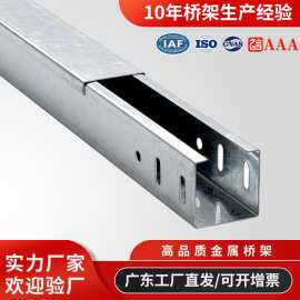 广东电缆桥架金属镀锌铁线槽50x100x200喷涂槽式梯式桥架电线槽盒