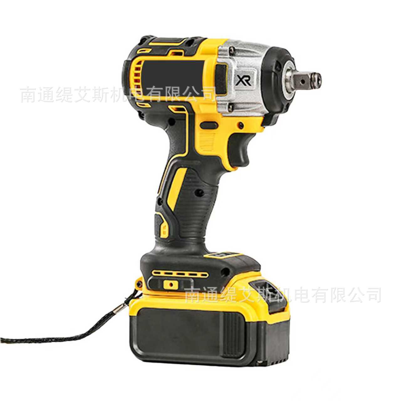 Llave eléctrica sin escobillas gran par destornillador impacto pistola de aire llave coche andamios carpintería litio eléctrica