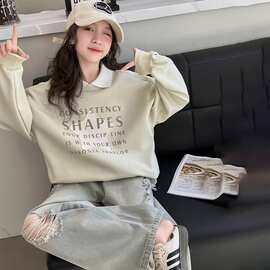 儿童春秋卫衣2025新款女童时髦洋气秋装衣服大童女孩秋季上衣童装