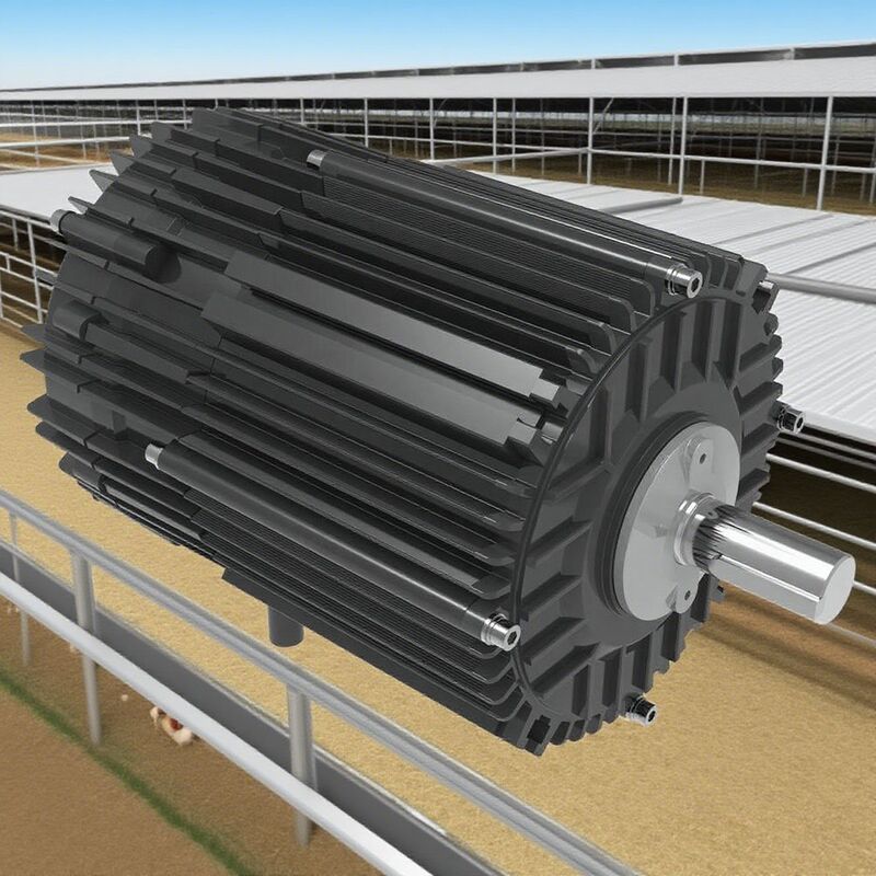 220V Single-Phase Permanent Magnet Synchronous Motor for Animal Husbandry Fan, Ec Fan Motor, Livestock Fan Motor