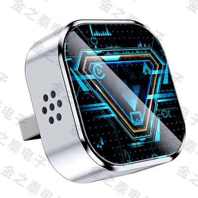 Interconnect Anti-Control Carplay Wireless: Simsiz CarPlay və Android Auto - q1a-silver-tech-blue-metal-glass-apple-android-mirror-casting-android-auto-4-in-1-carplay-box-for-overseas-system-use-only