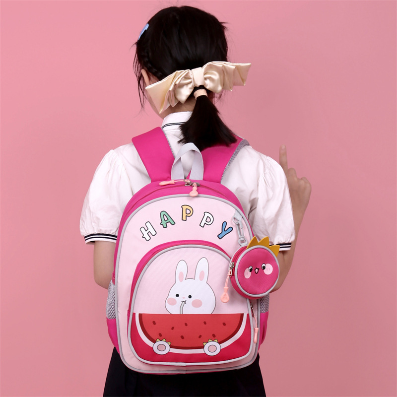 Bolsos de niños mochila de jardín de infantes mochila de dibujos animados mochila de dos piezas de impresión encantadora mochila infantil