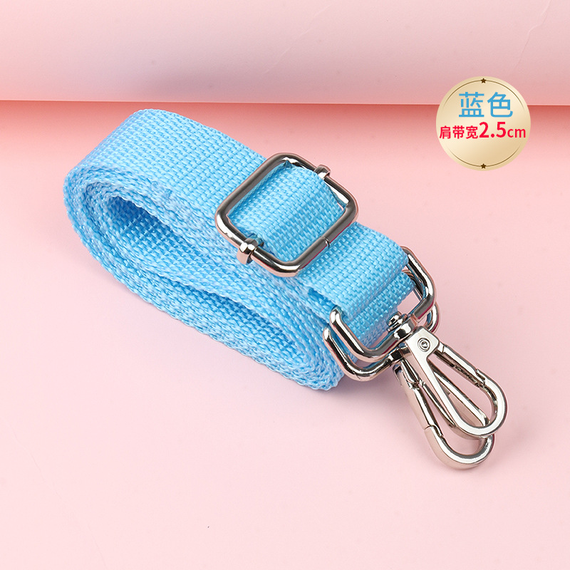 Blue (silver buckle)