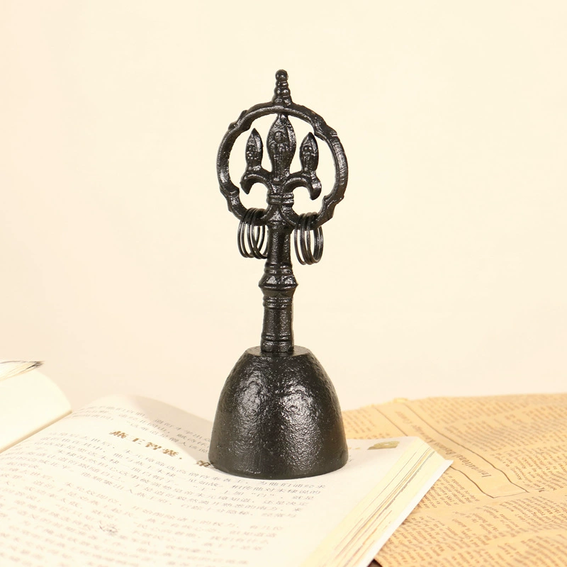 Буддийский колокольчик оловянный жезл чугунный колокольчик