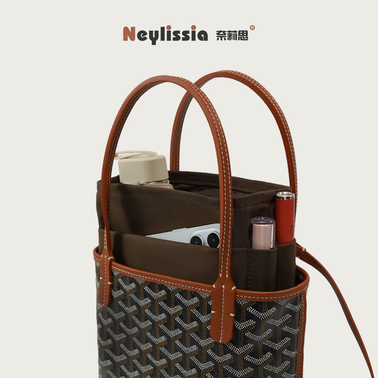 Nellis Goya Anjou bolsa de dientes de perro bolsa de nylon para contener bolsas pequeñas para revestimiento de bolsas internas
