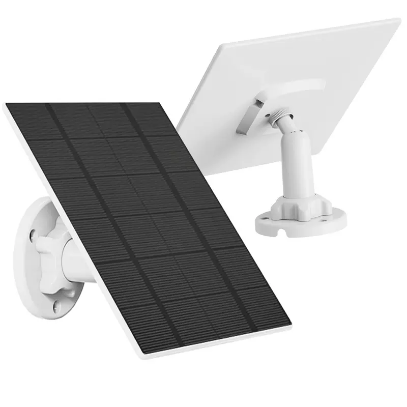 5w5V单晶硅户外摄像头光伏太阳能板2W3W6V摄像头专用太阳能充电板