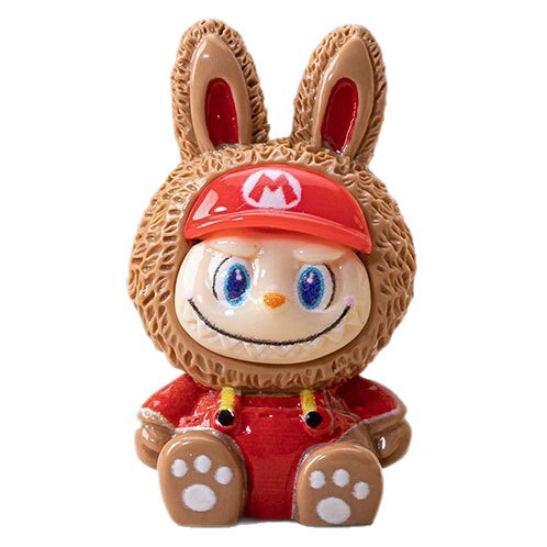 マリオバニー diy ジュエリーかわいいトレンディなかわいいペンダント人形ブラインドボックス漫画ウサギ車の装飾品|undefined