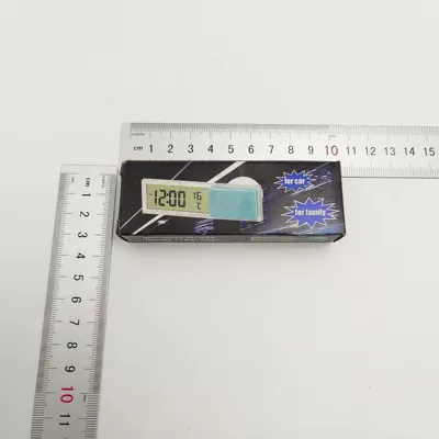 Accessories, LCD Car Electronic Clock, Car thermometer