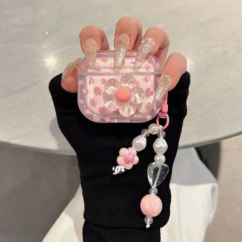 Hanfeng Peach Flower Airpods 4 / 3 Pro3 inalámbrico Bluetooth 1 / 2 auriculares
