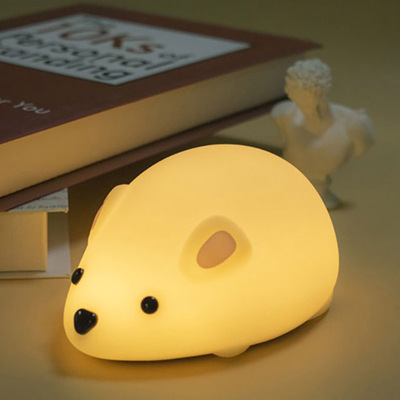 silica gel Night light wholesale A variety of USB charge Silicone Light children bedroom Cartoon touch Bedside Pat lights