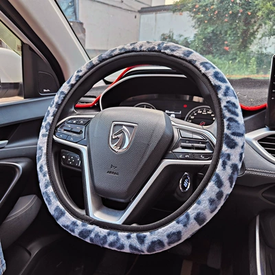 Cross-Border Autumn and Winter Short: Steering wheel cover
