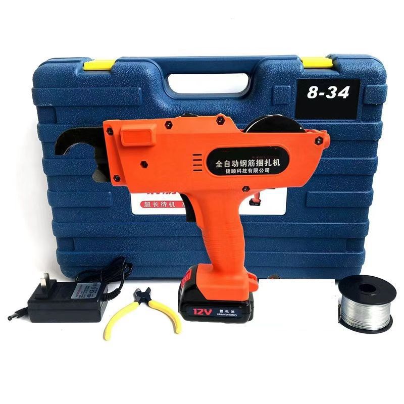 Máquina de encuadernación de barras de refuerzo Máquina de encuadernación de barras de refuerzo recargable completamente automática Máquina de encuadernación de barras de refuerzo Batería de litio automática