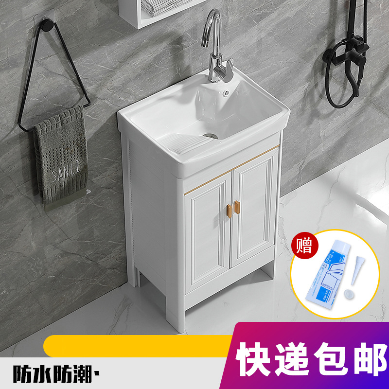 De aluminio espacio de lavandería contador lavabo de cerámica lavandería piscina con lavadero piso al aire libre lavadero fregadero lavabo