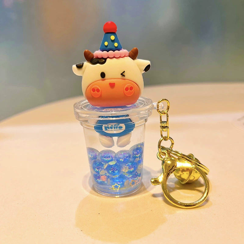 Cartoon bubbles, keychain, pendant, Birthday gift