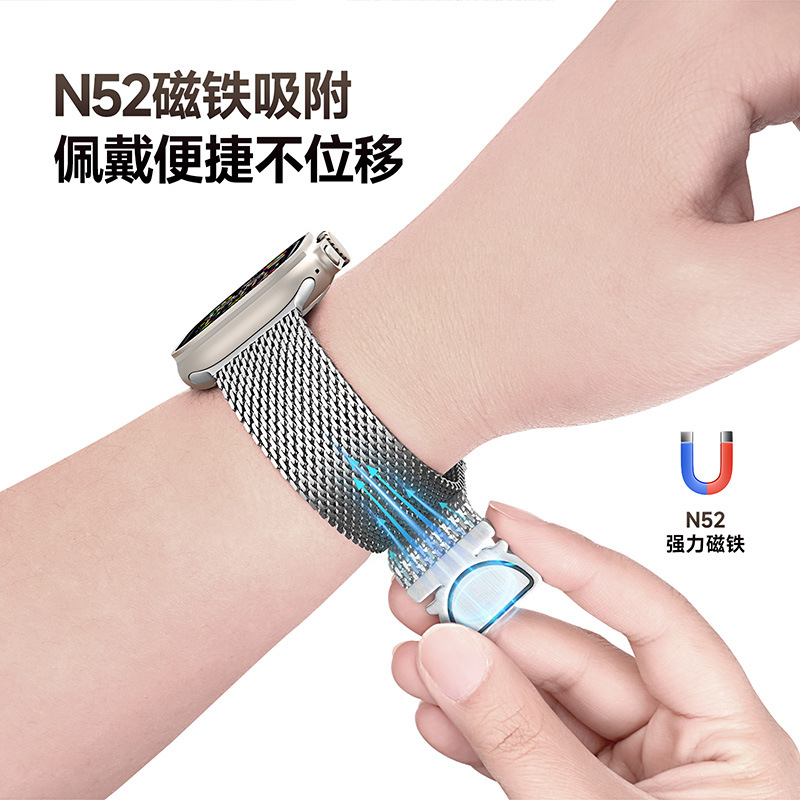 DUXDUCIS para Apple 10 iWatch Milánis pulsera puls