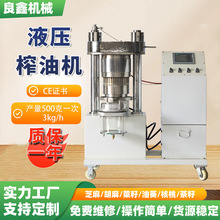 工业厂家核桃机菜籽油芝麻香油商用核桃立式香油机榨油液压滤油机