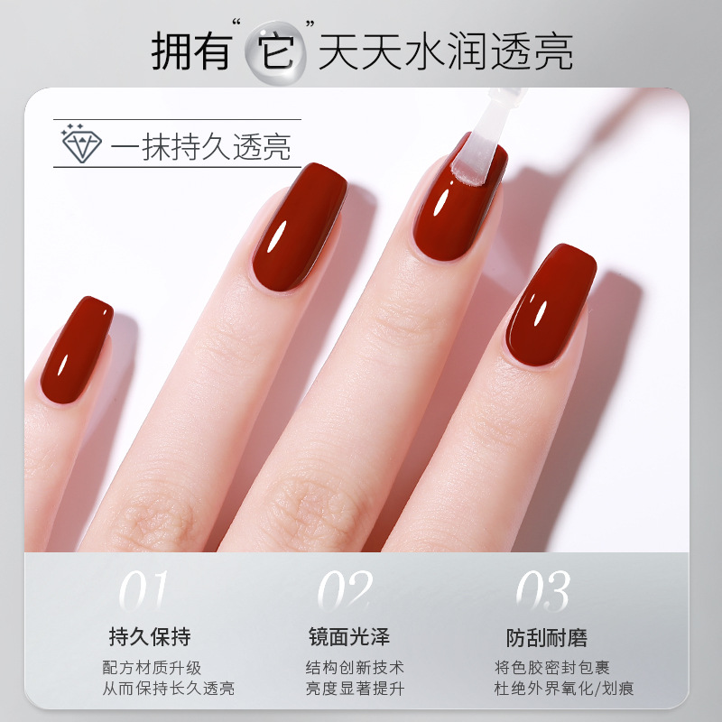 KaSi capa de sellado inferior traje conjunto completo fototerapia Esmalte de uñas pegamento de refuerzo capa de sellado templado esmerilado para salón de uñas