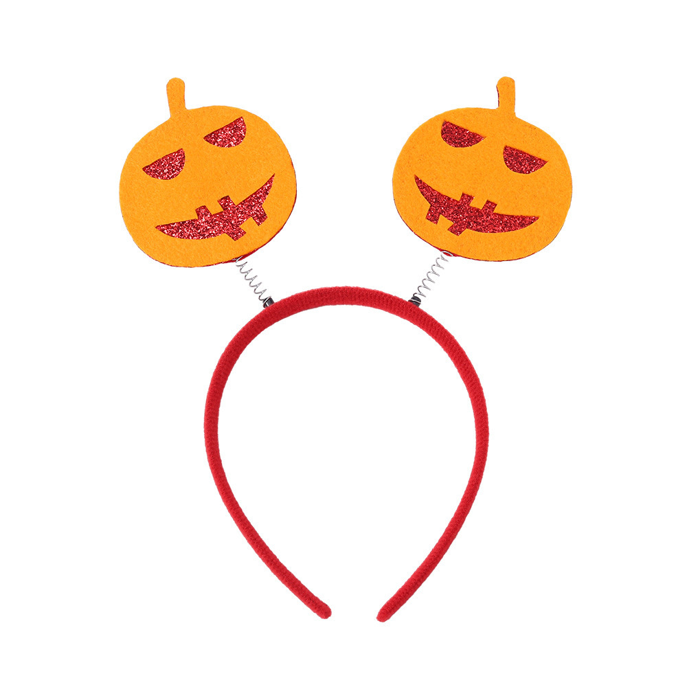 Halloween transfronterizo anillo de cabello personalidad extraña calabaza de alto nivel accesorios accesorios de vestir joyas especiales de cabello