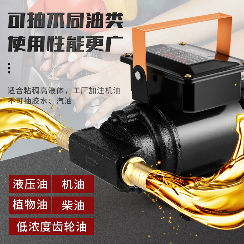 易丰扬电动齿轮泵12V24V220V修理厂机油液压油抽油泵抽油机加油器