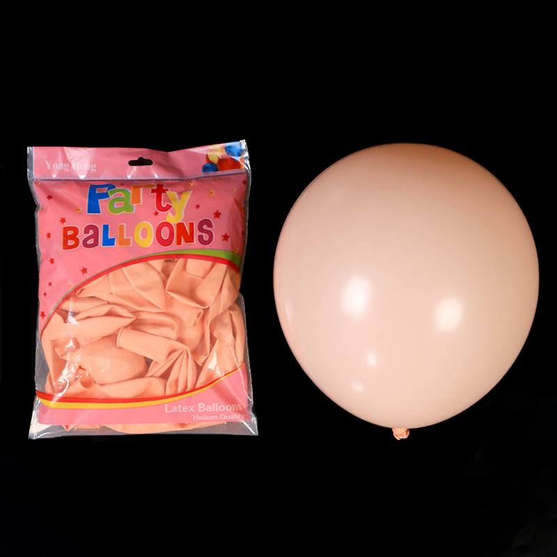 12-pulgadas 2,8G látex macaron globo fiesta de cumpleaños globo decoración de la habitación de la boda color caramelo globo al por mayor