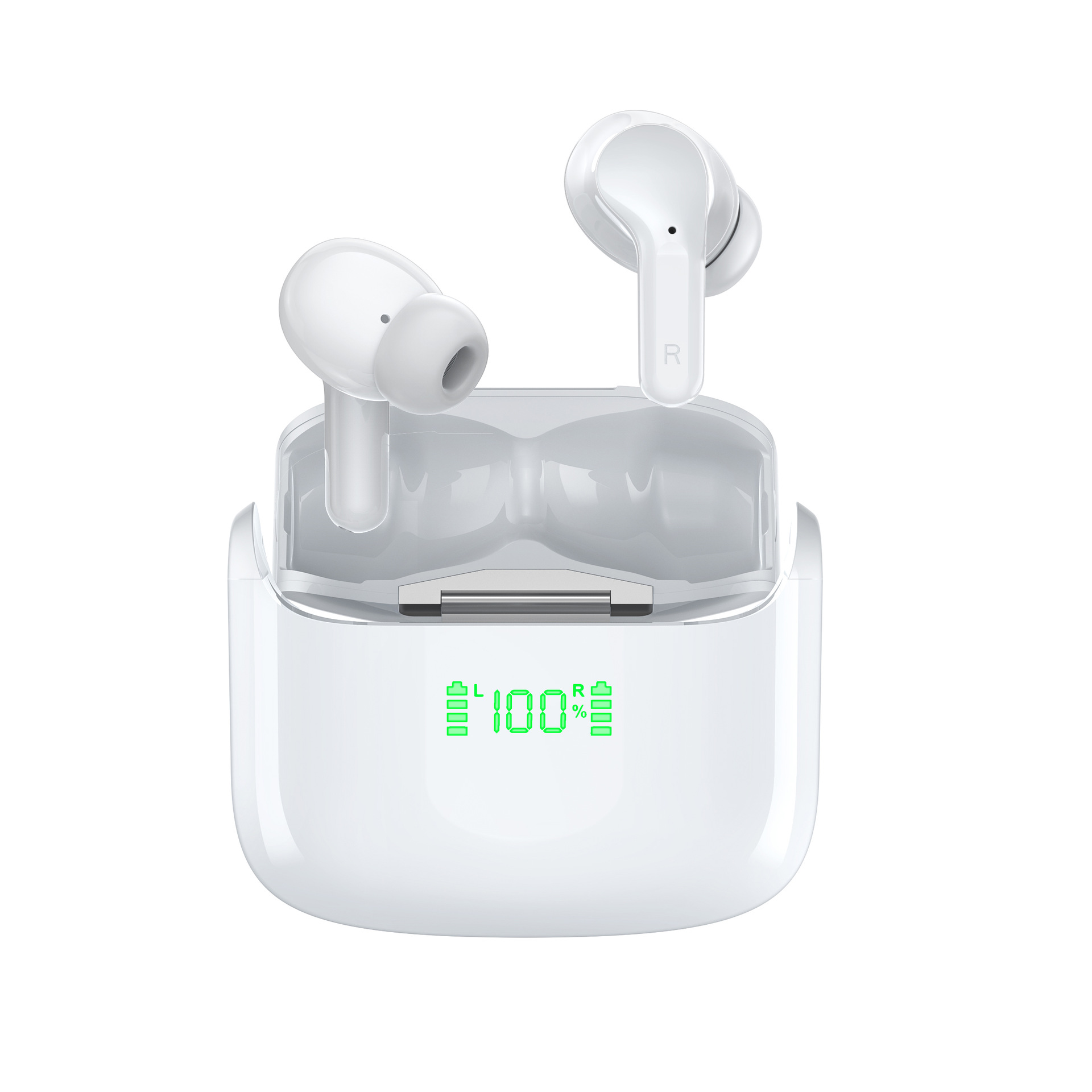 Venta caliente transfronteriza auriculares Bluetooth tws 5.3 duración de la batería inteligente pantalla digital de larga duración auriculares internos inalámbricos mini portátil