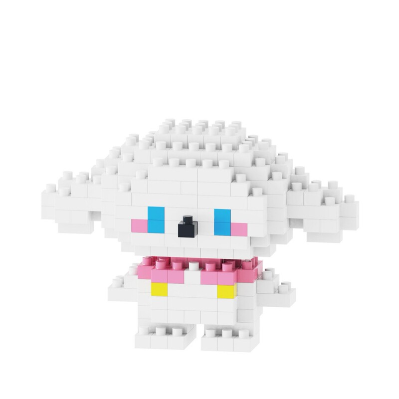 Compatible with Lego Tiny Particles Building Blocks Cute Cartoon Children Doll Ornaments Puzzle Puzzle Toy Blind Box Wholesale