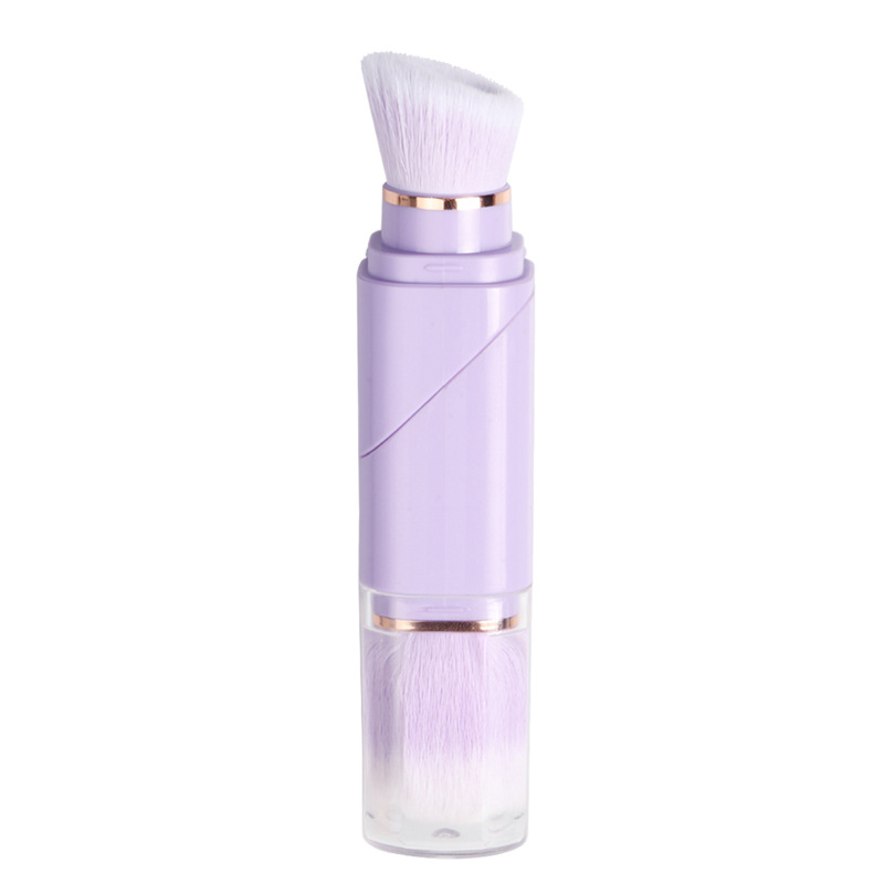 新款二合一魔方伸缩刷腮红化妆刷便携式美妆工具粉底腮红刷