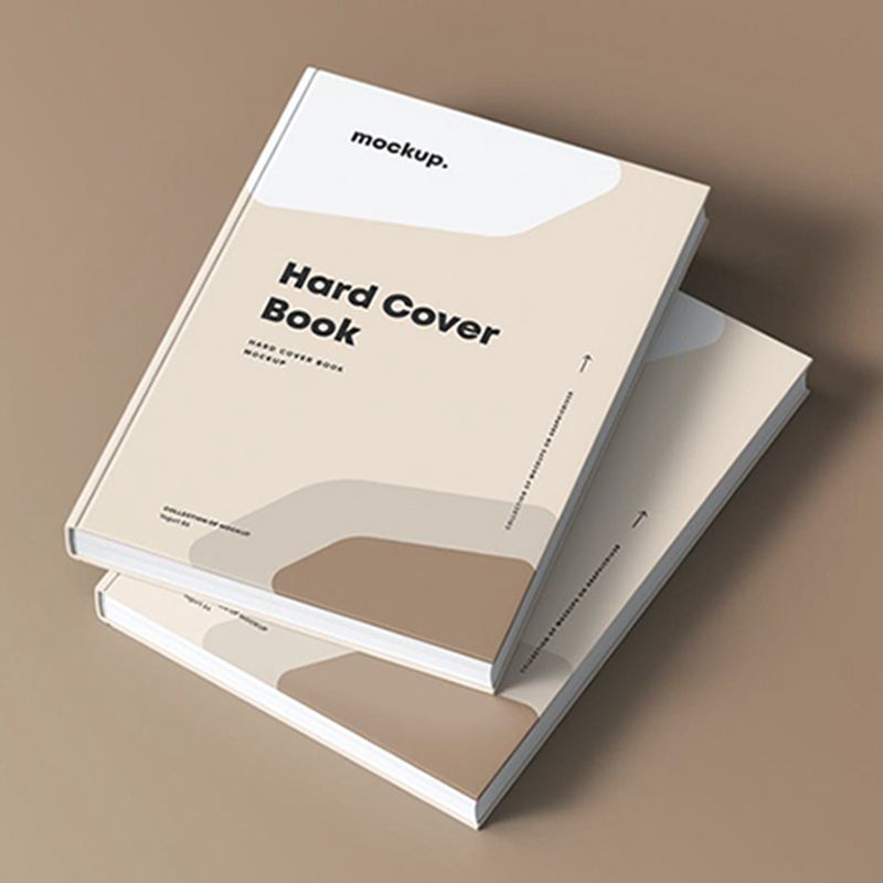 硬壳精装A5画册杂志印刷定制企业宣传册彩页作品集时尚书刊定做