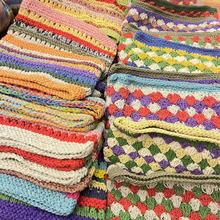 尼泊尔麻线发带手工编织毛线 发饰