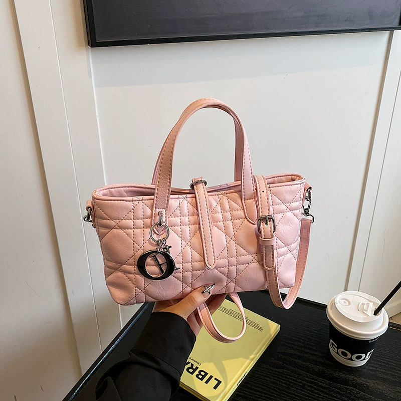 Объемная сумка на одно плечо, стиль Chanel