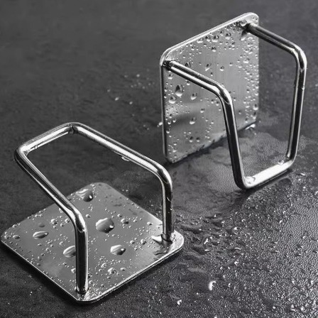 스폰지 스토리지 랙 스테인레스 스틸 주방 용품 수영장 스틸 와이어 볼 청소 천 스푼 및 삽 저장 드레인 랙 펀치 프리