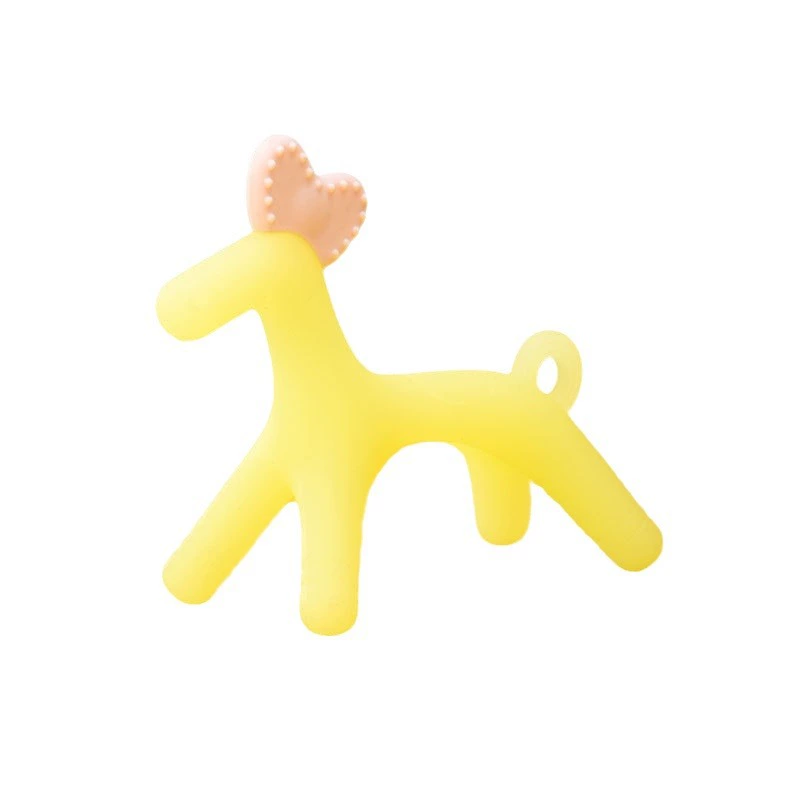 Silicone children's teether, chewy toy, (Physicals)