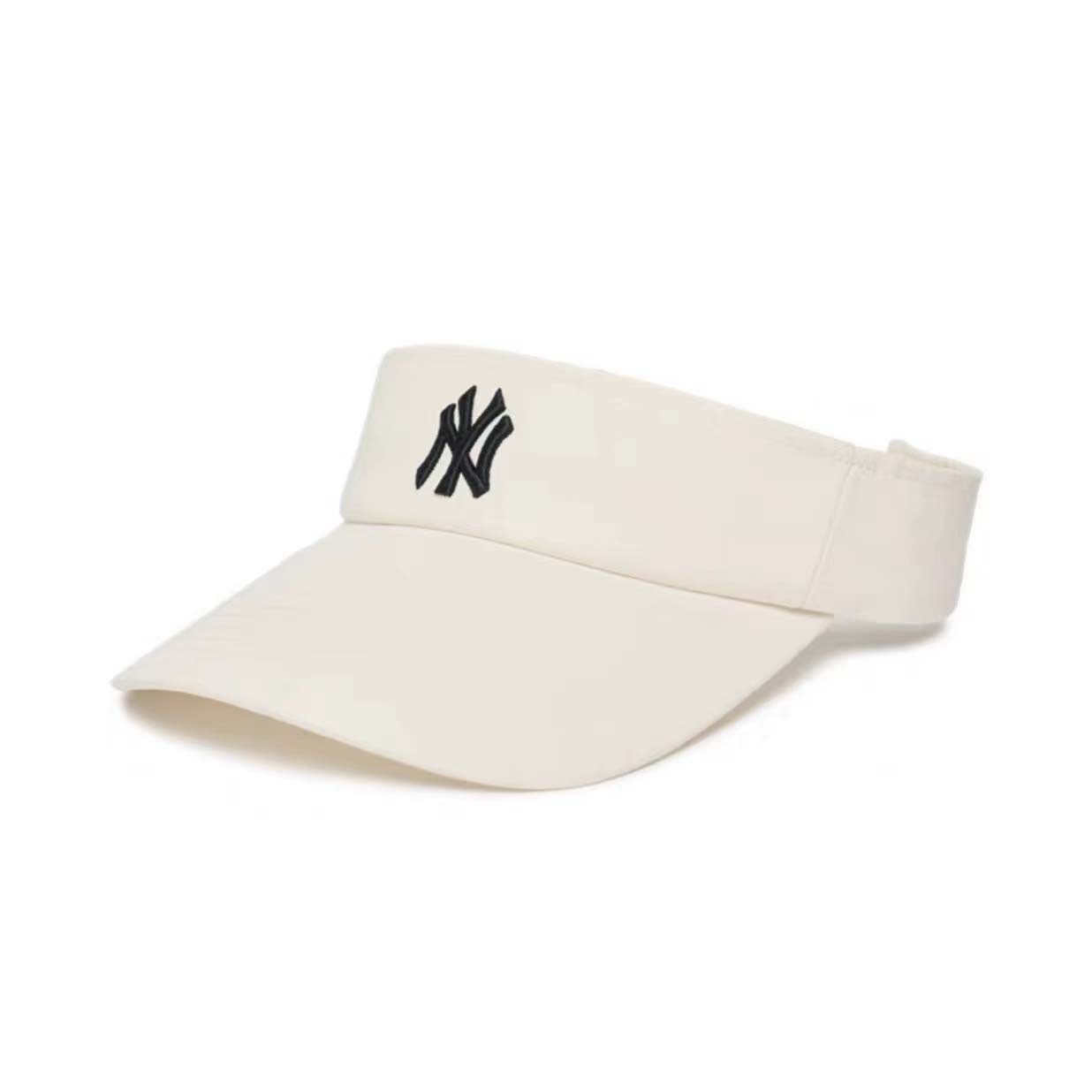 빈 모자 - 흰색 NY 작은 라벨