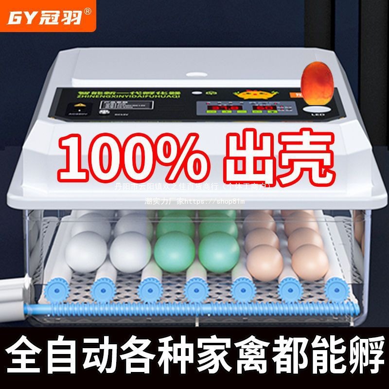 孵化机全自动家用智能小鸡孵化箱大型孵化器卵化器鸽子小型孵蛋器