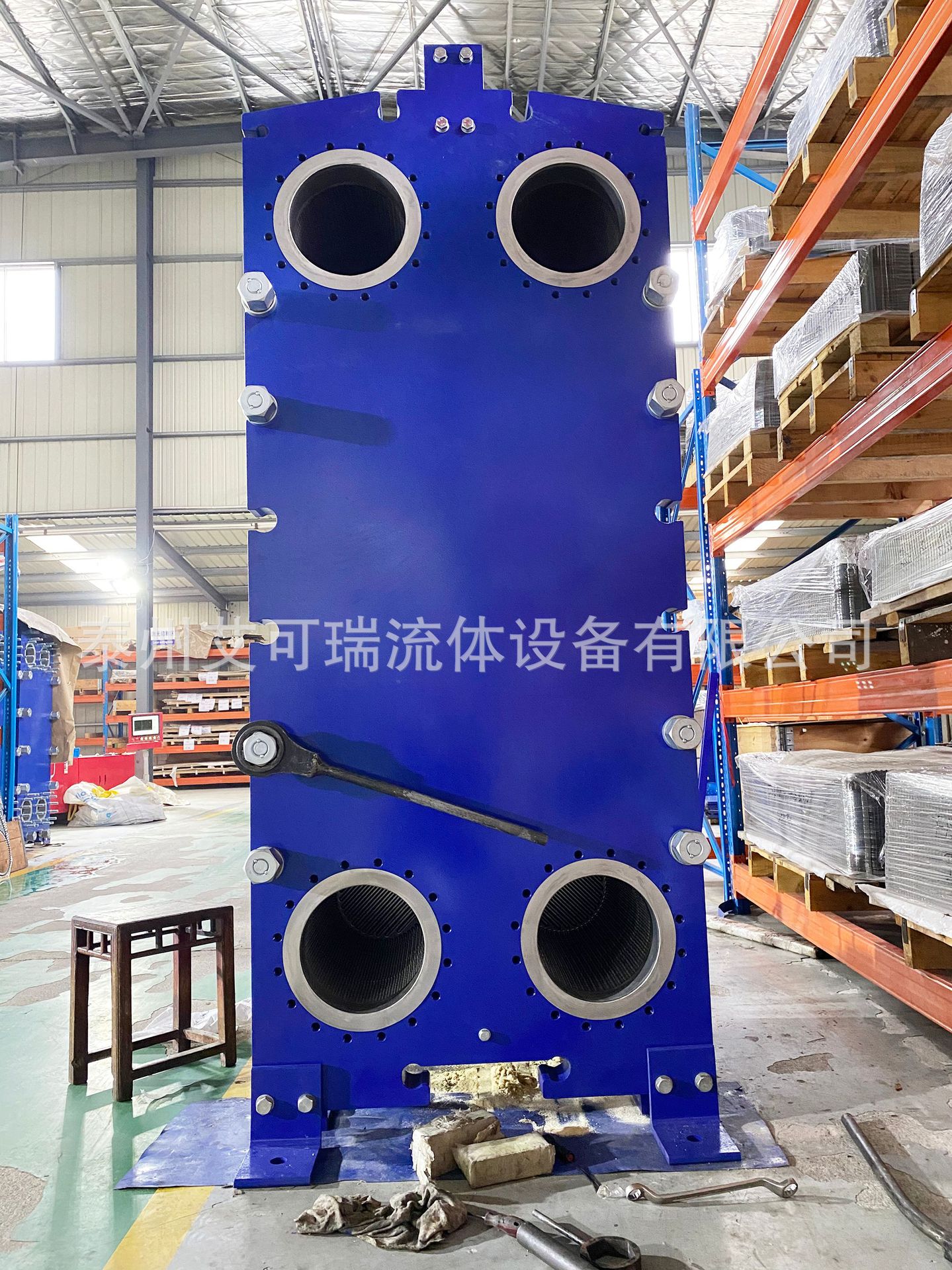 Acare/艾可瑞 中央淡水冷却器 主机滑油冷却器 缸套水钛板冷却器