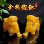 家居母子天然高档摆件